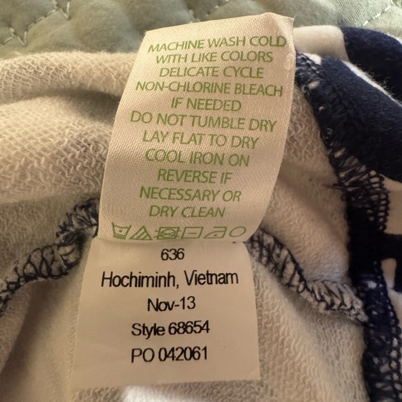 Lilly Pulitzer Navy & White I Got Lucky Bird Charlene Chevron Shift Dress S - Picture 13 of 15